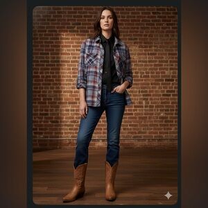 7 For All Mankind Deep Blue Skinny Jeans